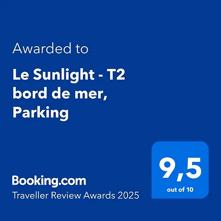 Le Sunlight - T2 Bord De Mer, Parking Daire *
